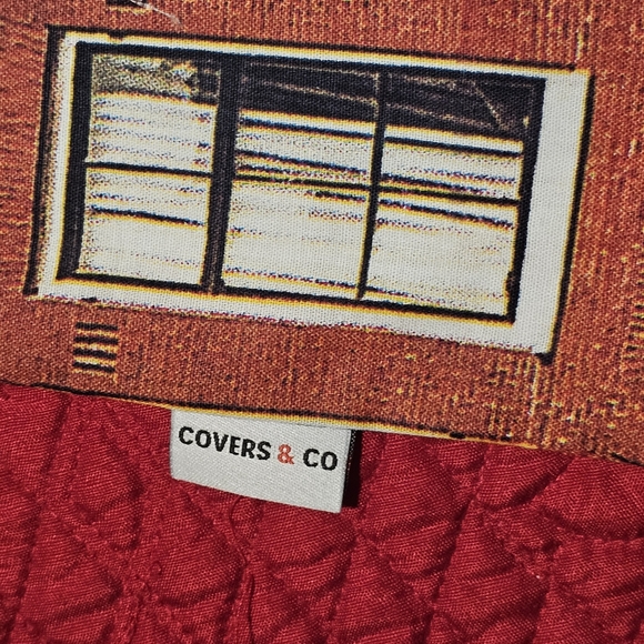 Euro Pillow Cover 35 x 29 Netherlands Flemish Houses Dutch Horizon L👀K - Picture 10 of 12